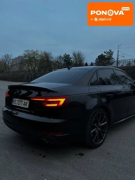 Audi A4, 2017 г., Бензин, 130 тыс. км, Седан, Чорный, Днепр (Днепропетровск) AT-10415421 фото