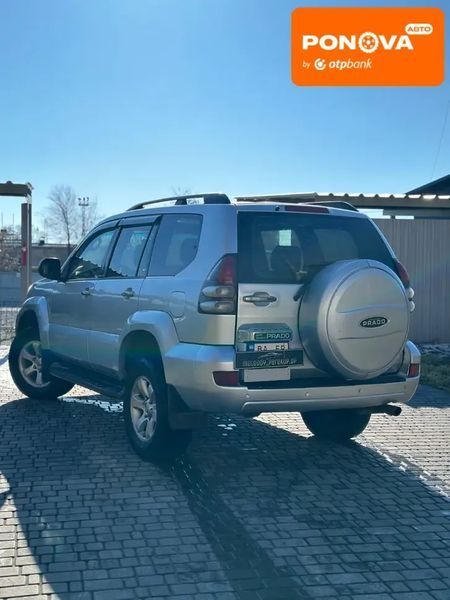 Toyota Land Cruiser Prado, 2004 г., Газ пропан-бутан / Бензин, 270 тыс. км, Внедорожник / Кроссовер, Серый, Каменское (Днепродзержинск) AT-10411525 фото