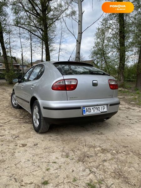 SEAT Leon, 2002, Дизель, 1.9 л., 372 тыс. км, Хетчбек, Серый, Винница Cars-Pr-58505 фото