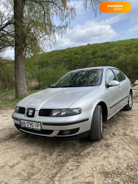 SEAT Leon, 2002, Дизель, 1.9 л., 372 тыс. км, Хетчбек, Серый, Винница Cars-Pr-58505 фото