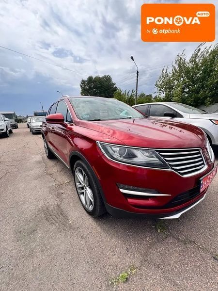 Lincoln MKS, 2015 р., Бензин, 190 тис. км, Позашляховик / Кросовер, Червоний, Черкаси AT-10419243 фото