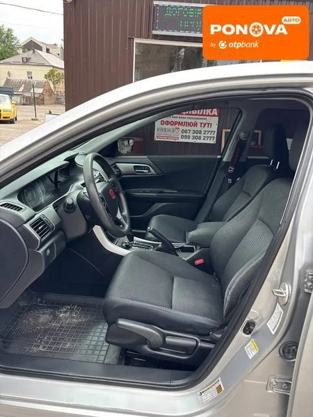Honda Accord, 2015 р., Бензин, 181 тис. км, Седан, Сірий, Запоріжжя AT-10417599 фото
