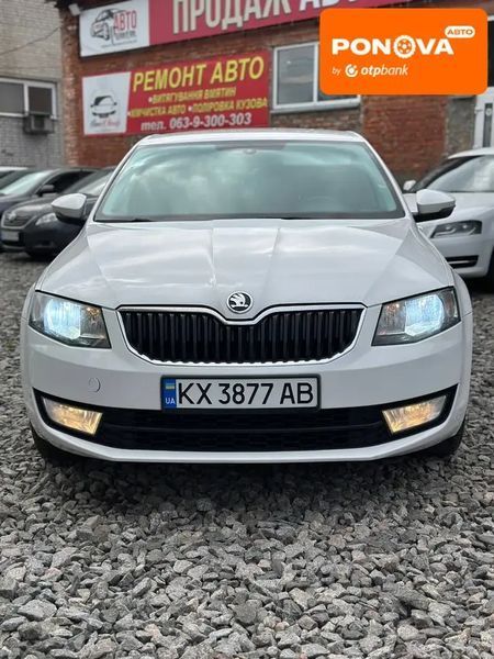 Skoda Octavia, 2013 р., Бензин, 157 тис. км, Седан, Білий, Сміла AT-10417462 фото