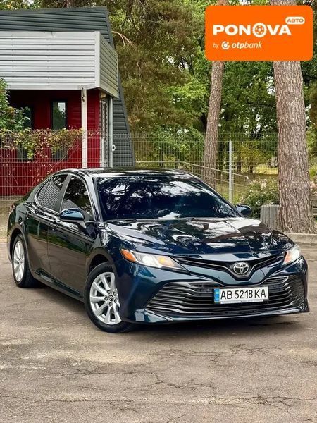 Toyota Camry, 2018 р., Бензин, 150 тис. км, Седан, Синій, Вінниця AT-10402778 фото