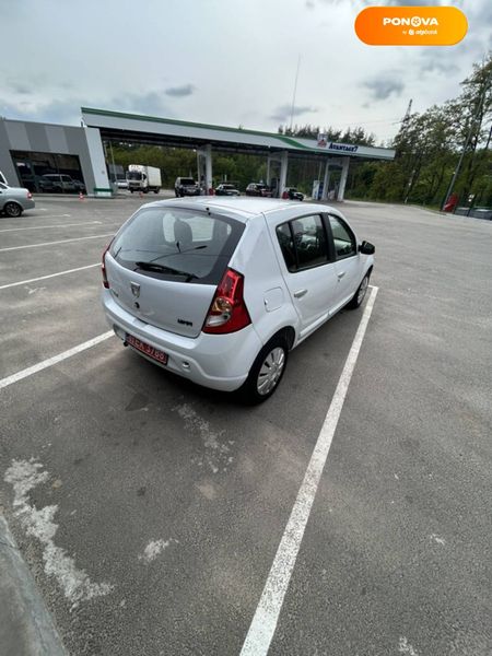 Dacia Sandero, 2008, Бензин, 1.6 л., 128 тис. км, Хетчбек, Білий, Чернігів Cars-Pr-58565 фото