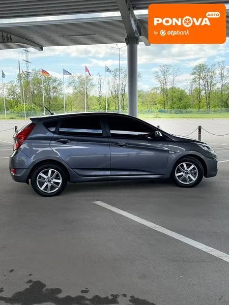 Hyundai Accent, 2012 г., Бензин, 97 тыс. км, Хетчбек, Серый, Запорожье AT-10417430 фото