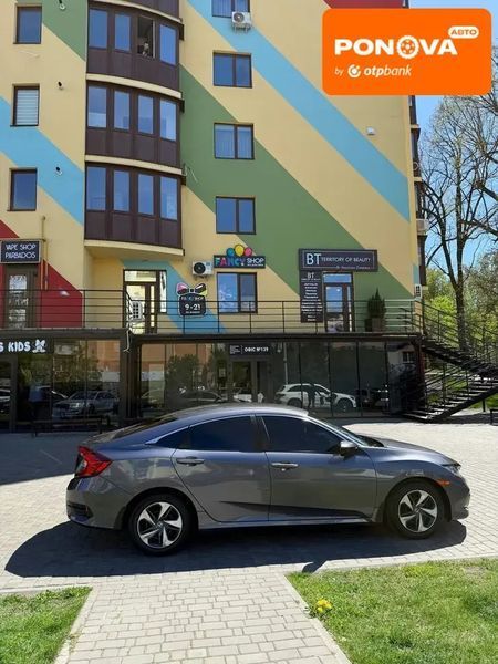 Honda Civic, 2019 р., Бензин, 46 тис. км, Седан, Сірий, Вінниця AT-10401044 фото