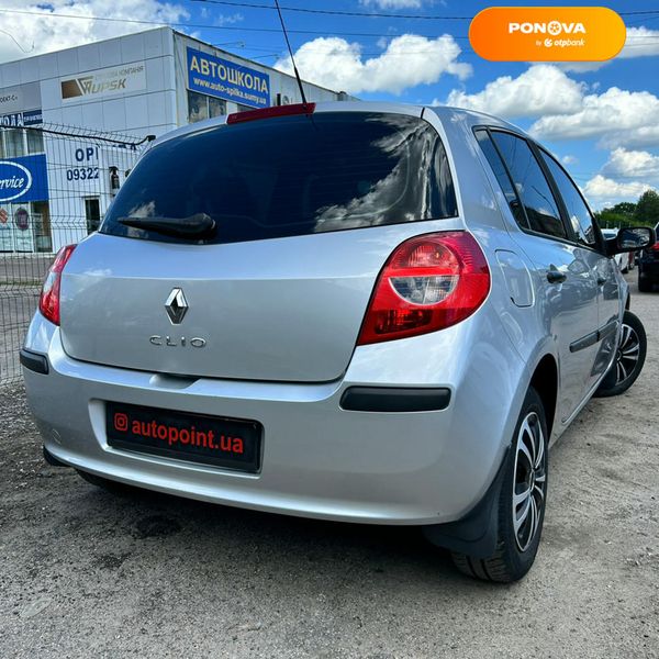 Renault Clio, 2007, Бензин, 1.15 л., 222 тис. км, Хетчбек, Сірий, Суми 110861 фото