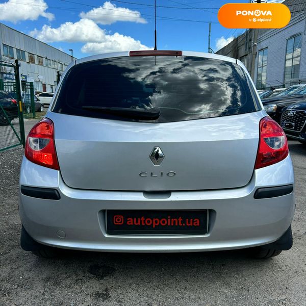 Renault Clio, 2007, Бензин, 1.15 л., 222 тис. км, Хетчбек, Сірий, Суми 110861 фото