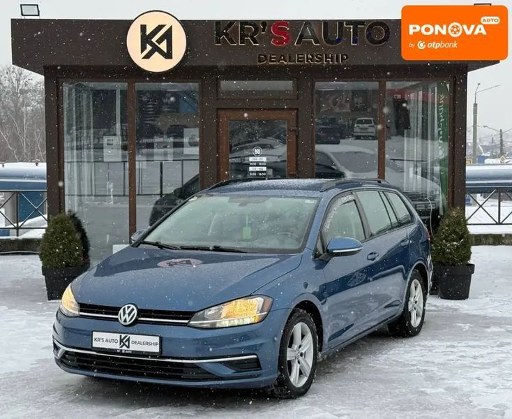 Volkswagen Golf, 2019 р., Бензин, 178 тис. км, Універсал, Синій, Харків AT-10411806 фото