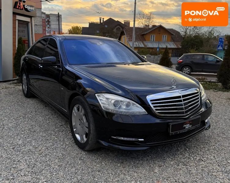 Mercedes-Benz S-Class, 2011 р., Бензин, 134 тис. км, Седан, Чорний, Івано-Франківськ AT-10404593 фото