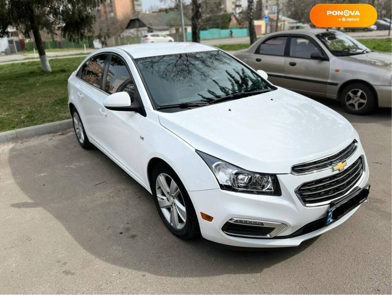 Chevrolet Cruze, 2015, Дизель, 1.96 л., 152 тис. км, Седан, Білий, Полтава Cars-Pr-58846 фото