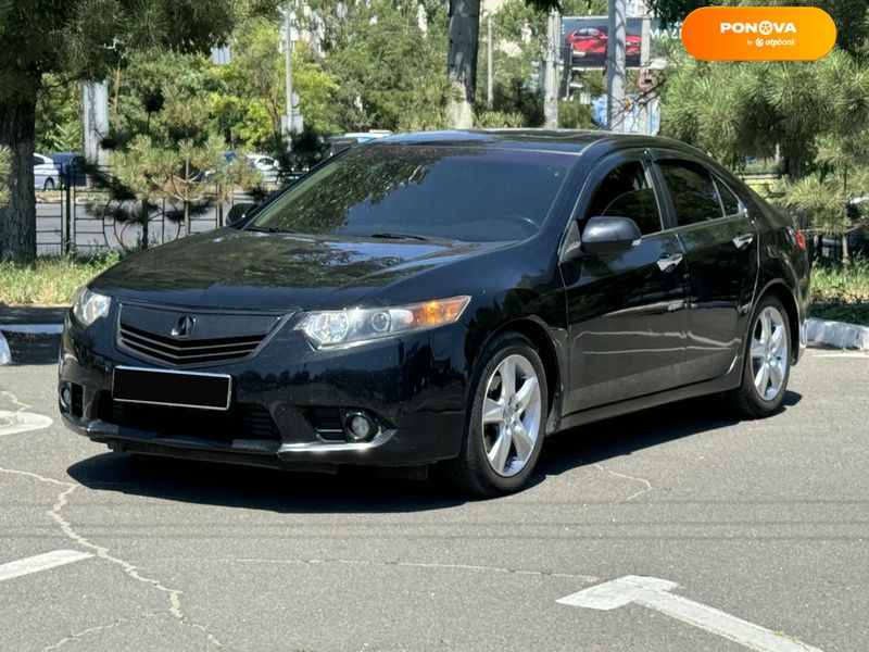 Acura TSX, 2012, Газ пропан-бутан / Бензин, 2.35 л., 185 тис. км, Седан, Чорний, Одеса 102152 фото