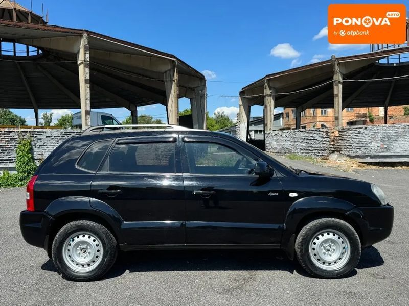 Hyundai Tucson, 2007 г., Газ пропан-бутан / Бензин, 184 тыс. км, Внедорожник / Кроссовер, Чорный, Винница AT-10419463 фото