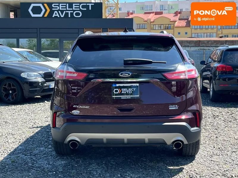 Ford Edge, 2019 р., Бензин, 66 тис. км, Позашляховик / Кросовер, Червоний, Львів AT-10400371 фото