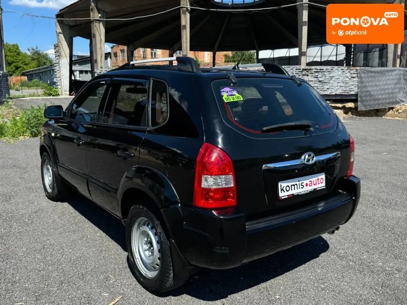 Hyundai Tucson, 2007 г., Газ пропан-бутан / Бензин, 184 тыс. км, Внедорожник / Кроссовер, Чорный, Винница AT-10419463 фото