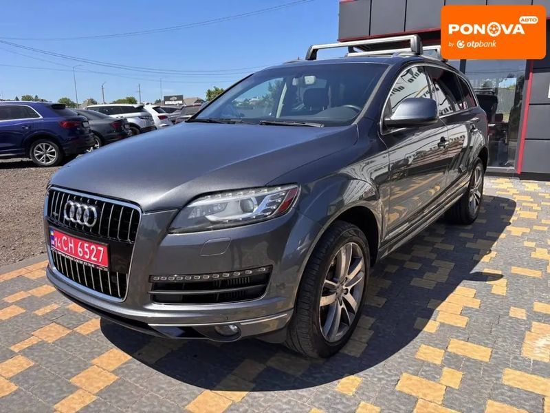 Audi Q7, 2015 г., Дизель, 198 тыс. км, Внедорожник / Кроссовер, Серый, Львов AT-10397575 фото