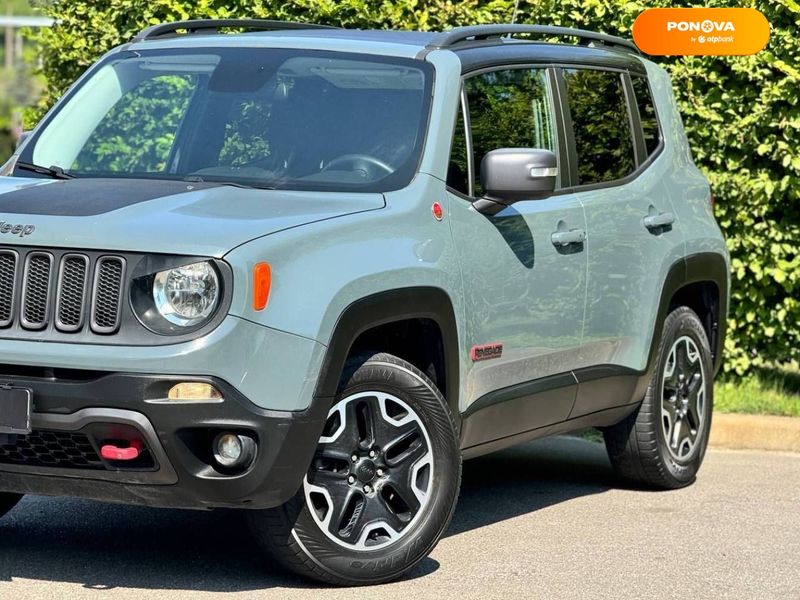 Jeep Renegade, 2015, Газ пропан-бутан / Бензин, 2.36 л., 231 тис. км, Позашляховик / Кросовер, Сірий, Київ 109770 фото