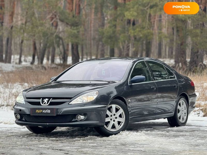 Peugeot 607, 2004, Дизель, 2.72 л., 313 тис. км, Седан, Сірий, Київ 11501 фото