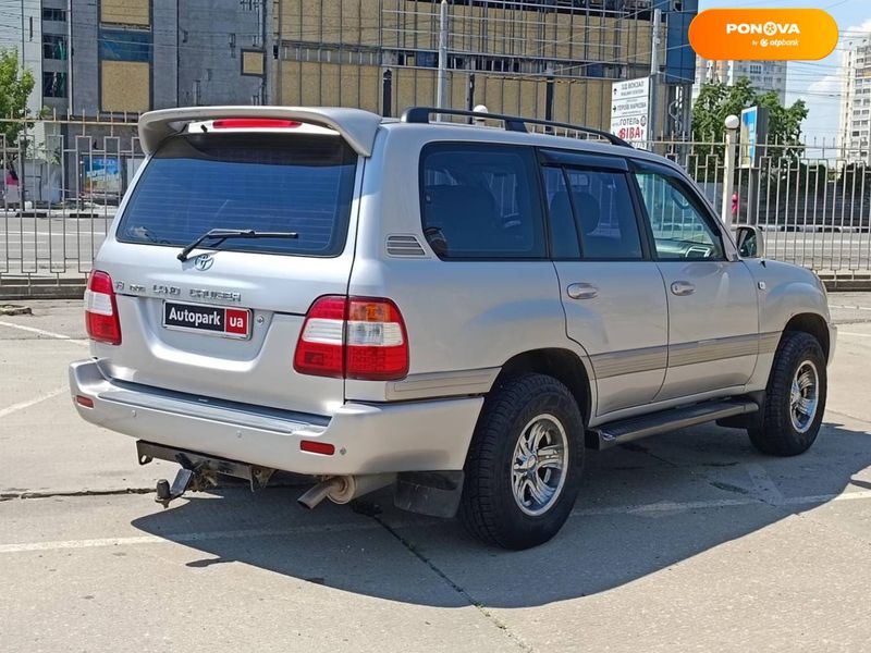 Toyota Land Cruiser, 2000, Газ пропан-бутан / Бензин, 4.7 л., 492 тис. км, Позашляховик / Кросовер, Сірий, Харків 102947 фото