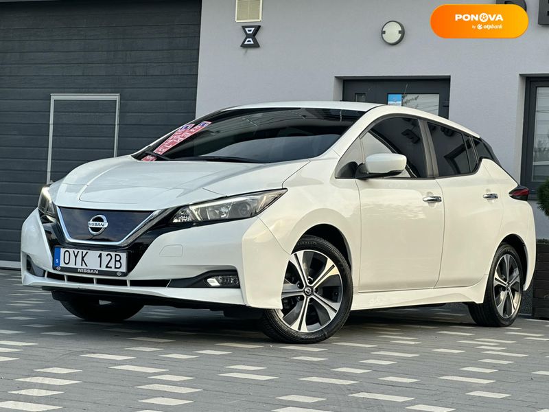 Nissan Leaf, 2021, Електро, 40 тыс. км, Хетчбек, Белый, Дрогобыч 111021 фото