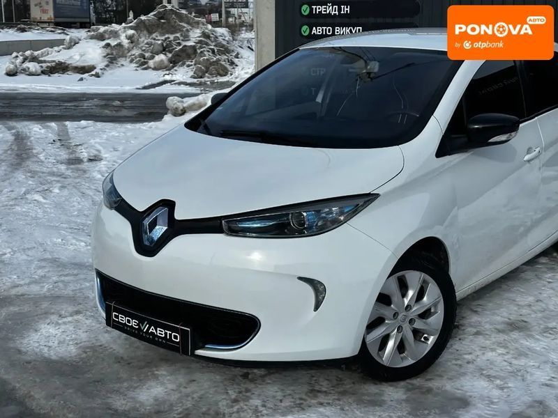 Renault Zoe, 2014 р., Електро, 111 тис. км, Хетчбек, Білий, Львів AT-10409717 фото
