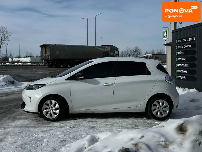 Renault Zoe, 2014 р., Електро, 111 тис. км, Хетчбек, Білий, Львів AT-10409717 фото
