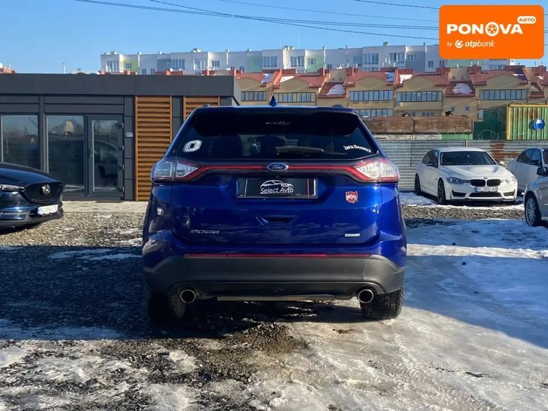 Ford Edge, 2015 г., Газ метан / Бензин, 166 тыс. км, Внедорожник / Кроссовер, Синий, Львов AT-10400857 фото