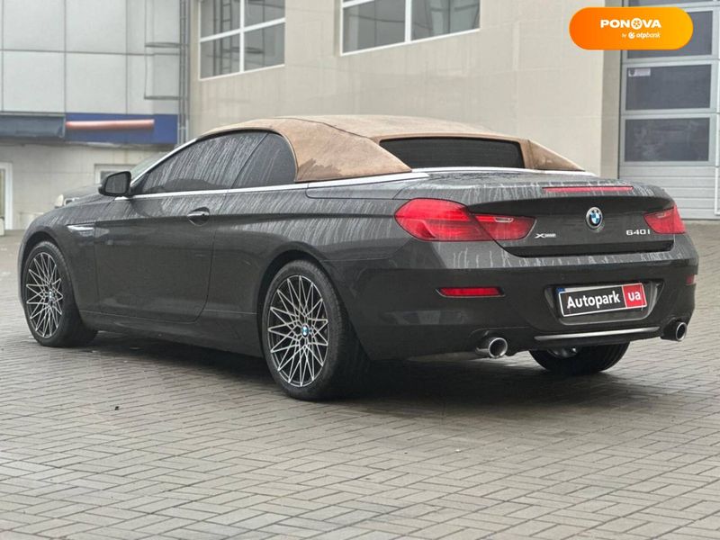 BMW 6 Series, 2015, Бензин, 3 л., 90 тис. км, Кабріолет, Коричневий, Одеса 43337 фото