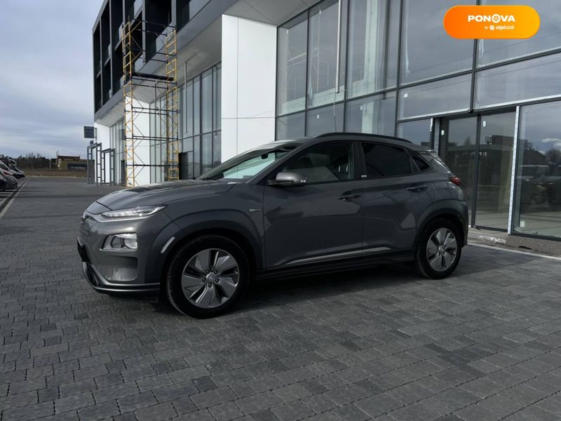 Hyundai Kona Electric, 2020, Електро, 32 тис. км, Позашляховик / Кросовер, Сірий, Львів 32164 фото