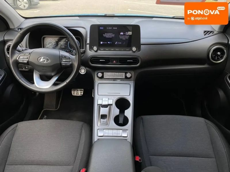 Hyundai Kona Electric, 2022 г., Електро, 69 тыс. км, Внедорожник / Кроссовер, Синий, Днепр (Днепропетровск) AT-10401626 фото