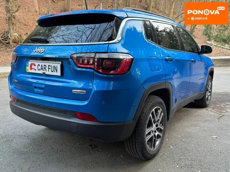 Jeep Compass, 2017 г., Газ метан / Бензин, 118 тыс. км, Внедорожник / Кроссовер, Синий, Львов AT-10418578 фото