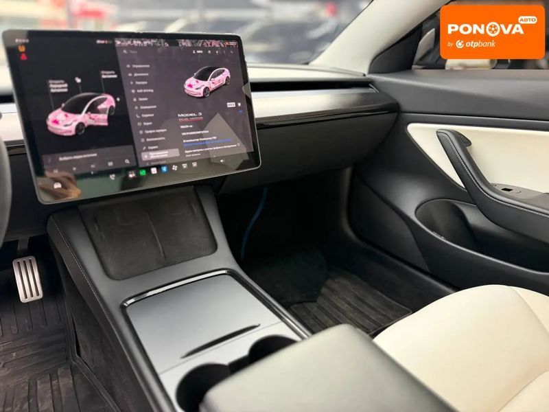 Tesla Model 3, 2019 р., Електро, 106 тис. км, Ліфтбек, Білий, Кривий Ріг AT-10428642 фото