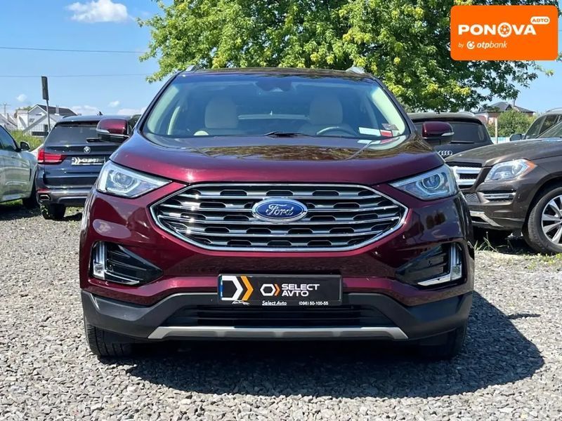 Ford Edge, 2019 р., Бензин, 66 тис. км, Позашляховик / Кросовер, Червоний, Львів AT-10400371 фото