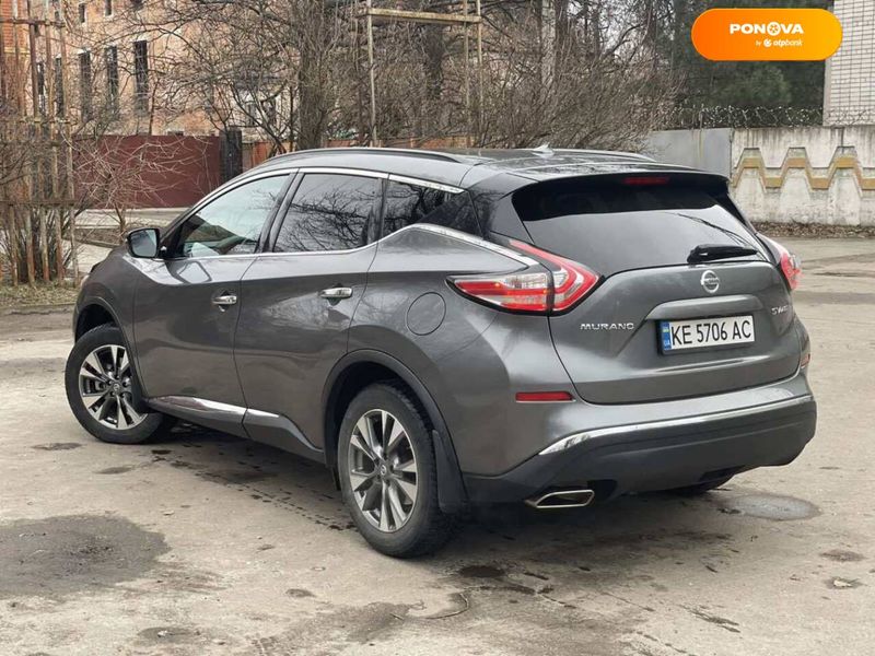 Nissan Murano, 2015, Газ пропан-бутан / Бензин, 3.5 л., 210 тис. км, Позашляховик / Кросовер, Сірий, Дніпро (Дніпропетровськ) 16438 фото