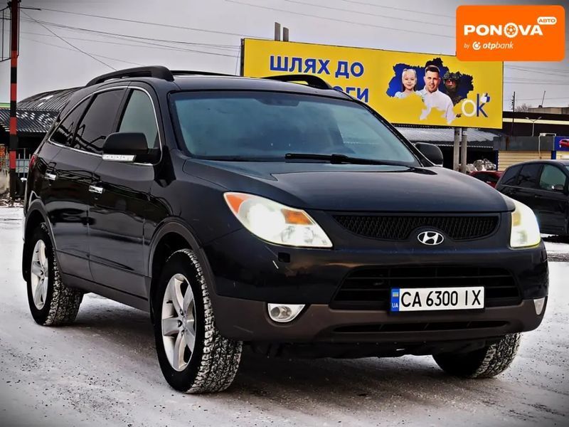 Hyundai Veracruz, 2008 г., Газ пропан-бутан / Бензин, 180 тыс. км, Внедорожник / Кроссовер, Чорный, Черкассы AT-10411119 фото