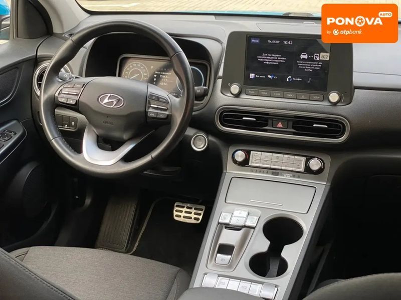 Hyundai Kona Electric, 2022 г., Електро, 69 тыс. км, Внедорожник / Кроссовер, Синий, Днепр (Днепропетровск) AT-10401626 фото