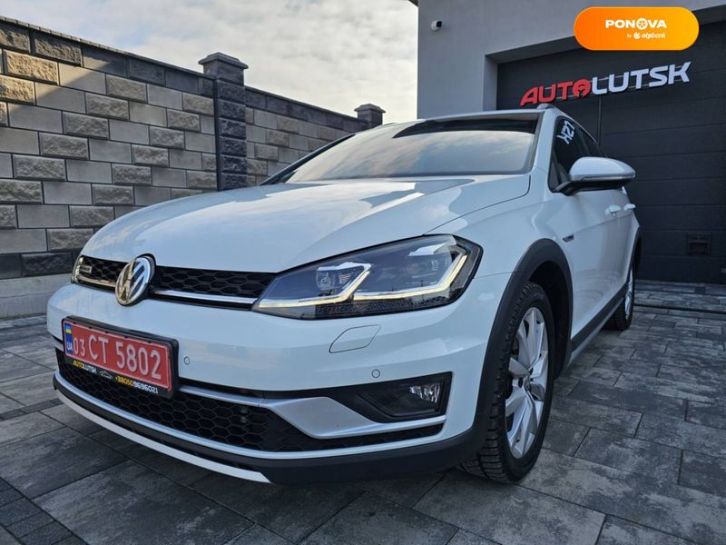 Volkswagen Golf Alltrack, 2020, Дизель, 190 тис. км, Універсал, Білий, Луцьк 28912 фото