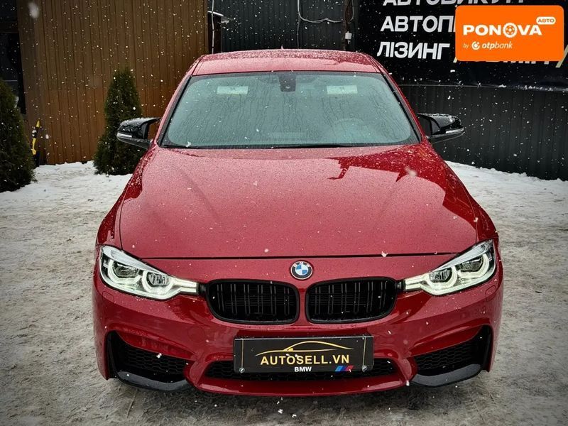 BMW 3 Series, 2016 г., Бензин, 109 тыс. км, Седан, Красный, Винница AT-10407851 фото