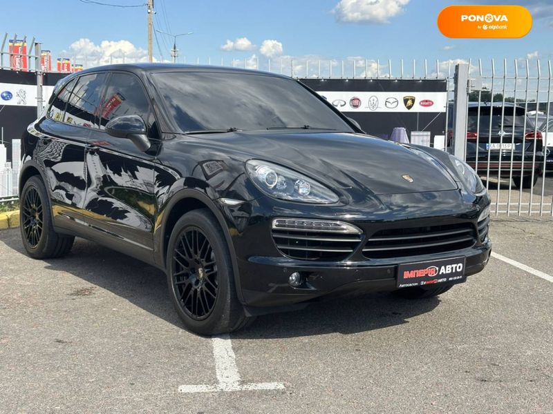 Porsche Cayenne, 2012, Гібрид (HEV), 3 л., 196 тис. км, Позашляховик / Кросовер, Чорний, Київ 101701 фото