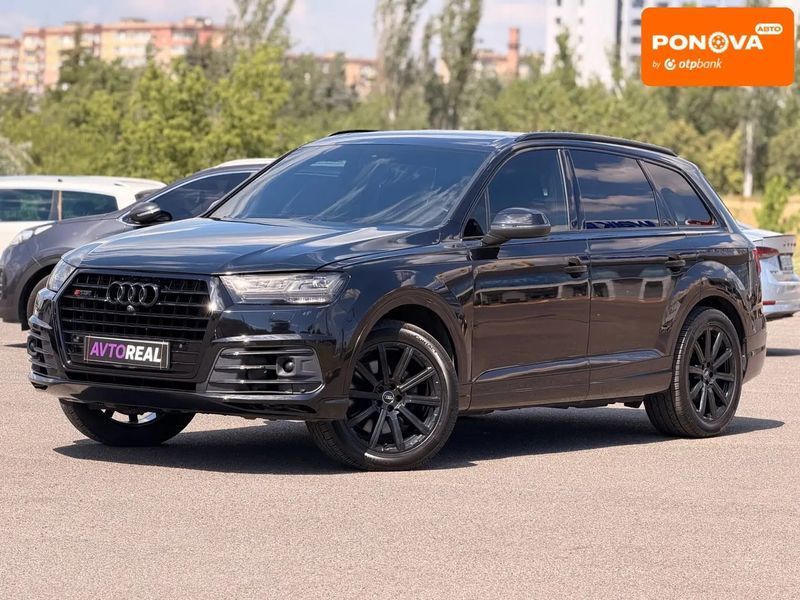Audi Q7, 2017 г., Бензин, 208 тыс. км, Внедорожник / Кроссовер, Чорный, Кривой Рог AT-10425875 фото