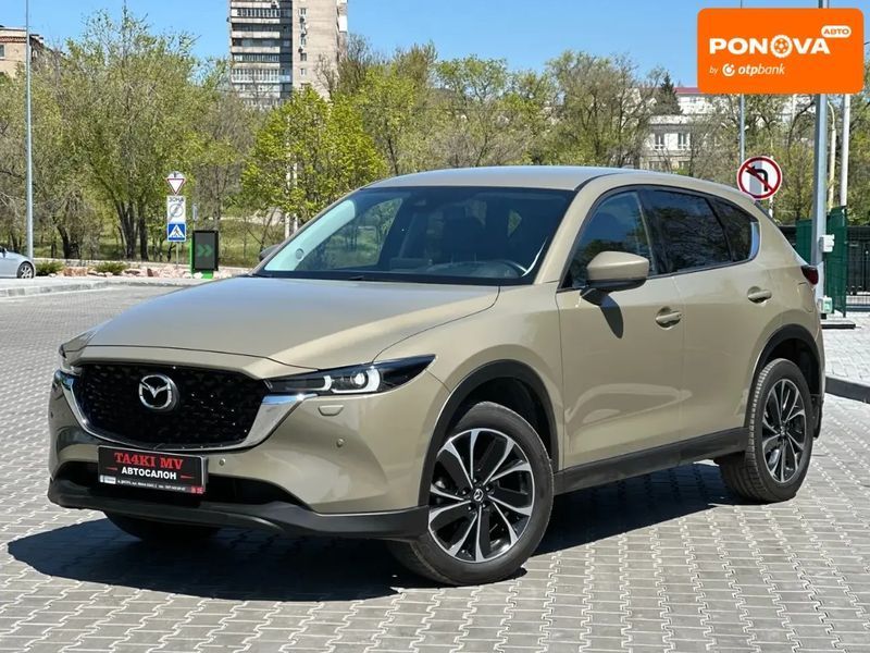 Mazda CX-5, 2022 р., Бензин, 46 тис. км, Позашляховик / Кросовер, Зелений, Дніпро (Дніпропетровськ) AT-10417237 фото
