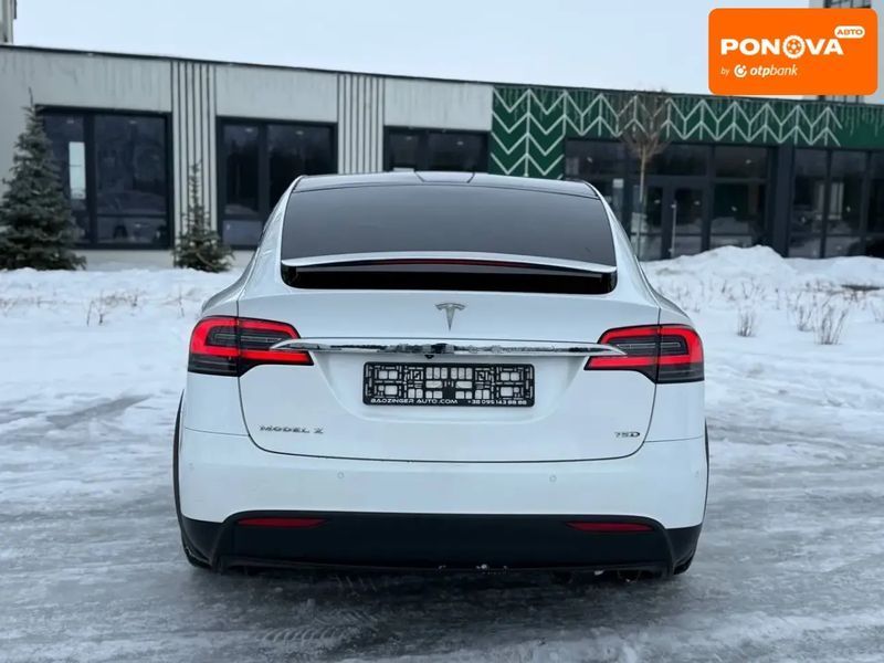 Tesla Model X, 2018 г., Електро, 142 тыс. км, Внедорожник / Кроссовер, Белый, Городок AT-10408639 фото