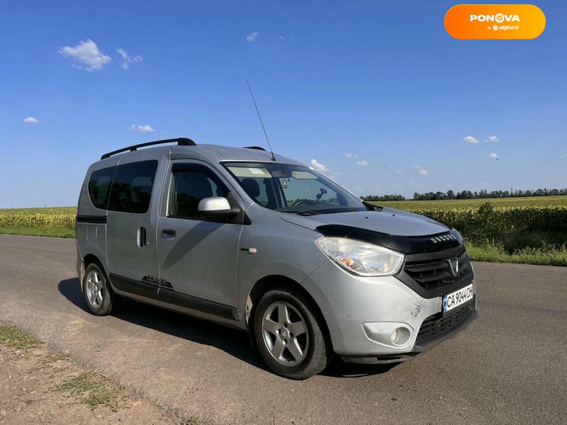 Dacia Dokker, 2014, Дизель, 1.46 л., 310 тыс. км, Минивен, Серый, Смела Cars-Pr-170730 фото