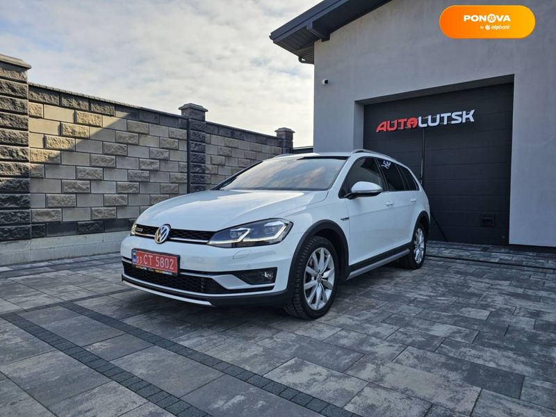 Volkswagen Golf Alltrack, 2020, Дизель, 190 тыс. км, Универсал, Белый, Луцк 28912 фото