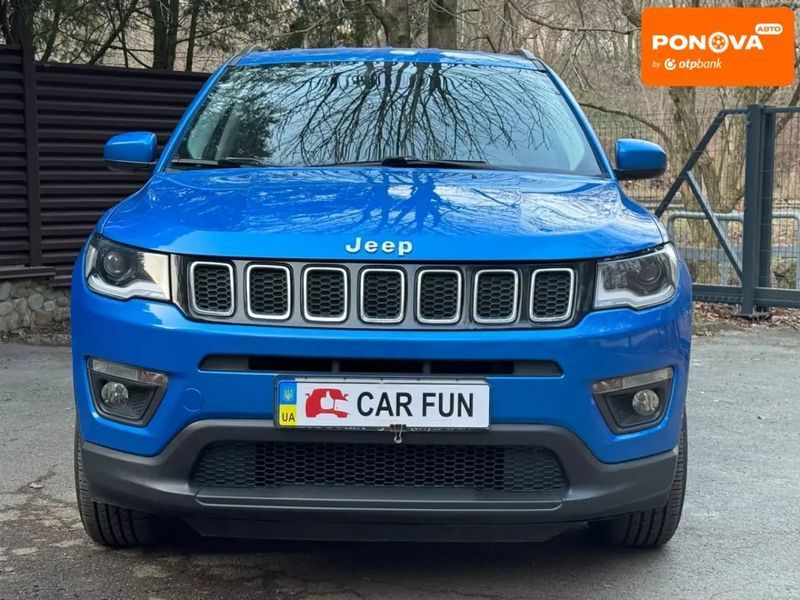 Jeep Compass, 2017 г., Газ метан / Бензин, 118 тыс. км, Внедорожник / Кроссовер, Синий, Львов AT-10418578 фото