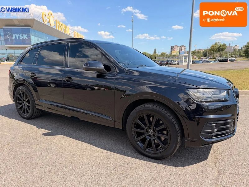 Audi Q7, 2017 г., Бензин, 208 тыс. км, Внедорожник / Кроссовер, Чорный, Кривой Рог AT-10425875 фото