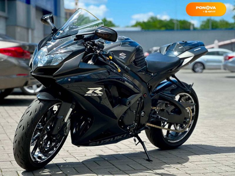 Suzuki GSX-R 750, 2008, Бензин, 800 см³, 43 тыс. км, Спортбайк, Чорный, Одесса moto-108937 фото