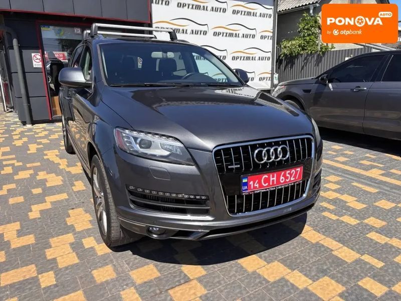 Audi Q7, 2015 г., Дизель, 198 тыс. км, Внедорожник / Кроссовер, Серый, Львов AT-10397575 фото