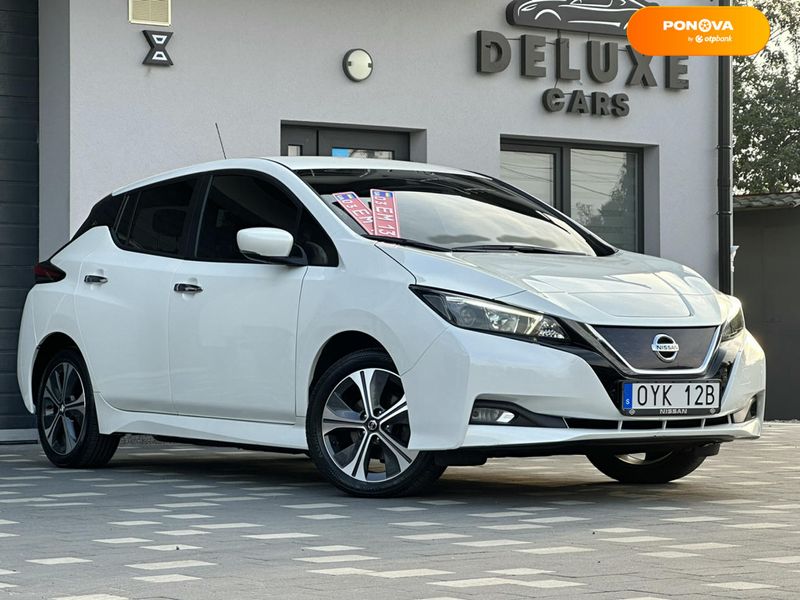 Nissan Leaf, 2021, Електро, 40 тис. км, Хетчбек, Білий, Дрогобич 111021 фото